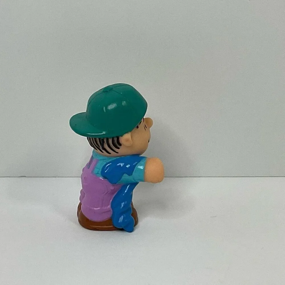 vtg mcdonalds happy meal toy peanuts farm linus charlie brown figure 2.5 inch lo